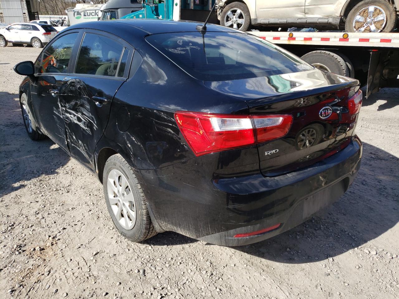 Photo 3 from auction – 2012 KIA RIO EX with VIN KNADN4A35C6082406