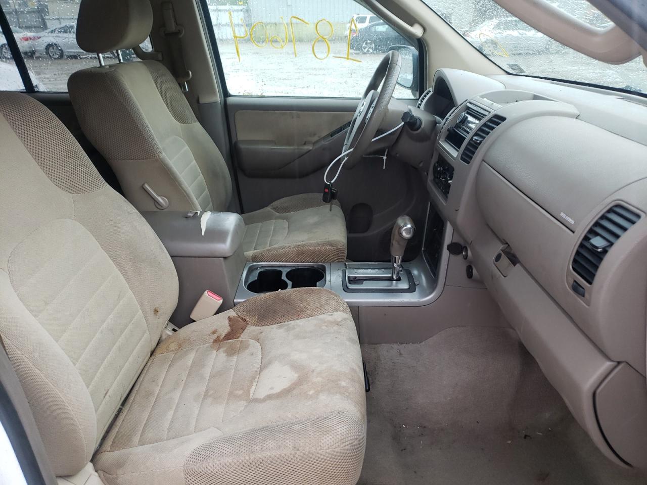 Photo 5 from auction – 2008 NISSAN PATHFINDER with VIN 5N1AR18U28C634715