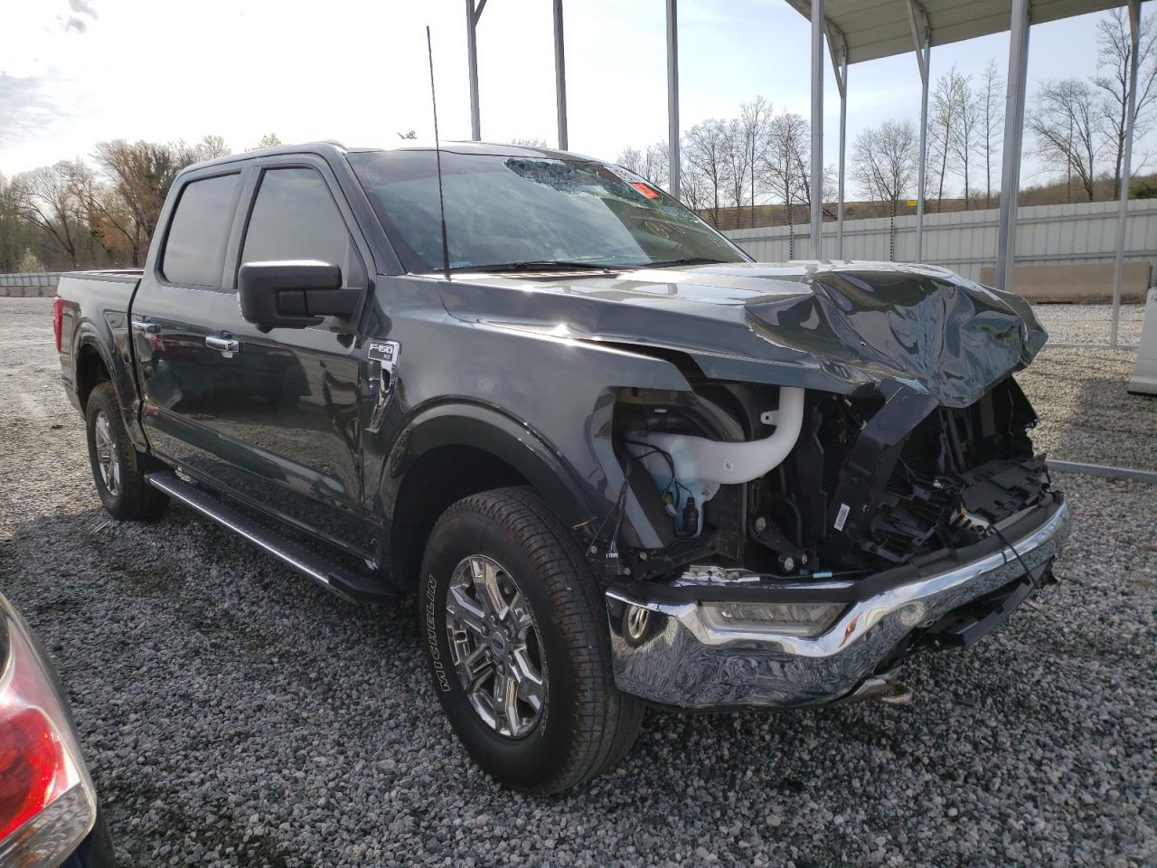 FORD F150 SUPER 2021 with VIN 1FTFW1E85MKE86103 - Photo from auction
