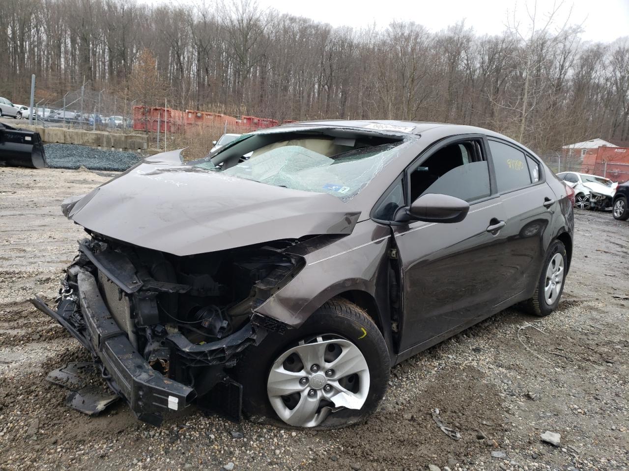 Photo 2 from auction – 2017 KIA FORTE LX with VIN 3KPFL4A78HE073463
