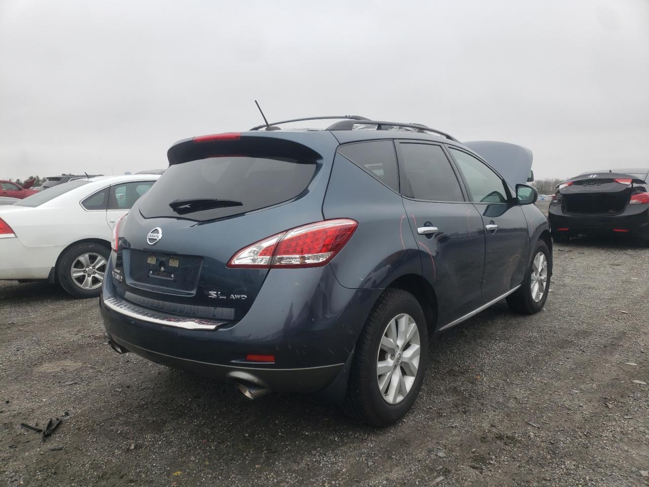 Photo 4 from auction – 2011 NISSAN MURANO S with VIN JN8AZ1MW5BW159213