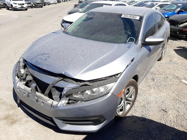 Photo 2 from auction – 2018 HONDA CIVIC LX with VIN 19XFC2F57JE029438