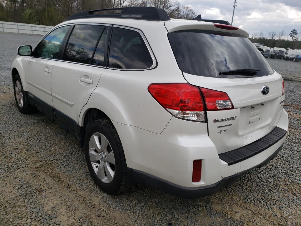 Photo 3 from auction – 2012 SUBARU OUTBACK with VIN 4S4BRBKCXC3212162