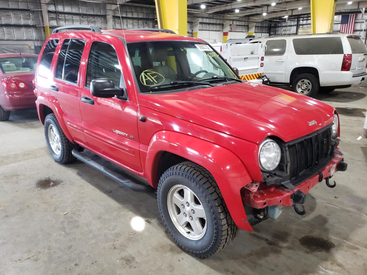 Photo 1 from auction – 2002 JEEP LIBERTY LI with VIN 1J4GL58K42W114263