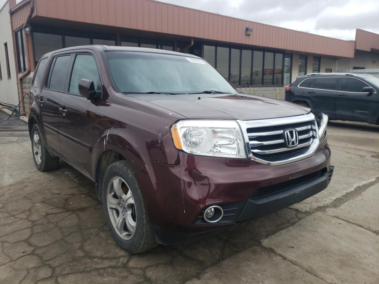 HONDA PILOT EXL 2013 with VIN 5FNYF4H54DB042946 - Photo from auction