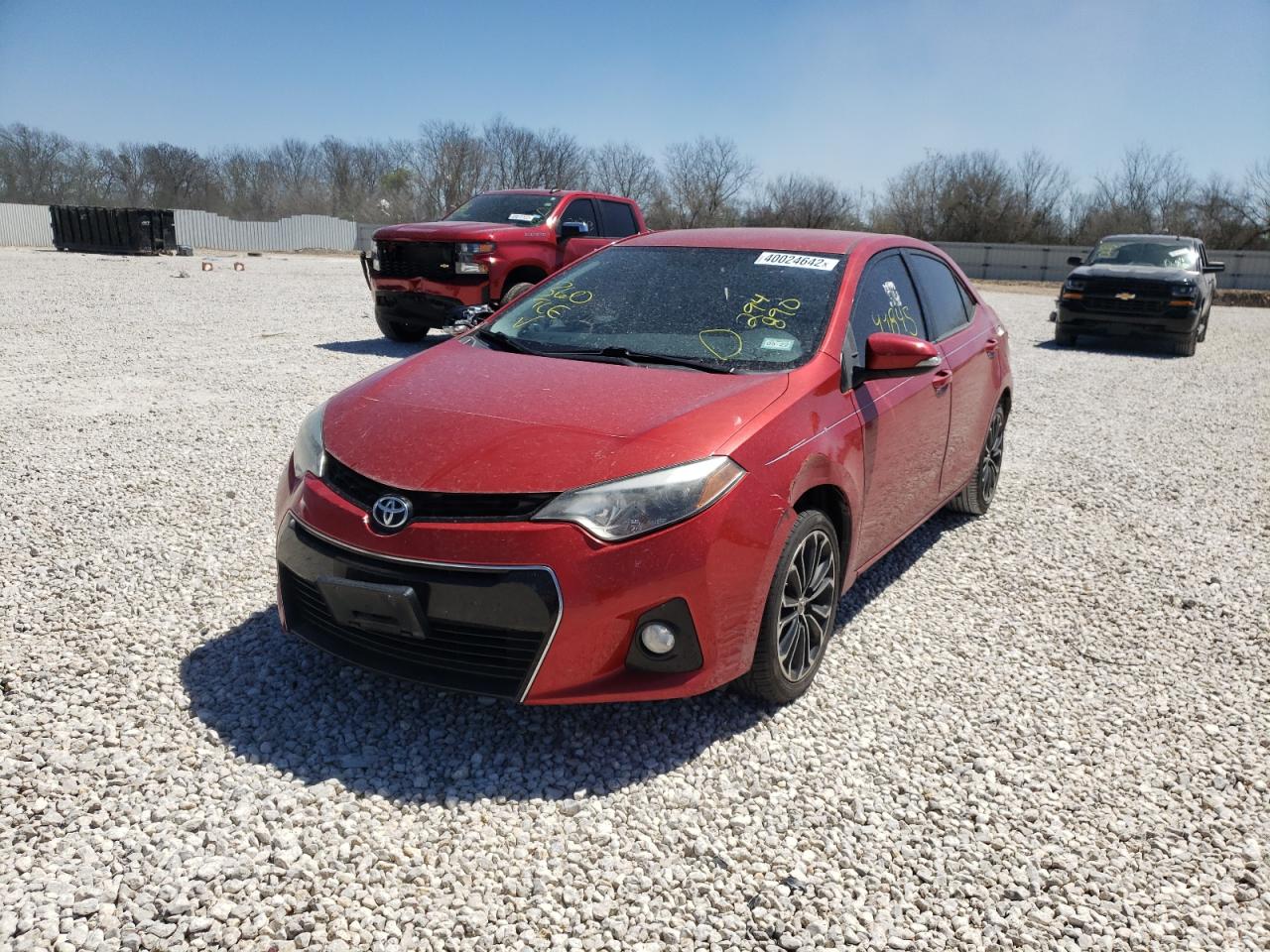 Photo 2 from auction – 2015 TOYOTA COROLLA L with VIN 5YFBURHE2FP294890