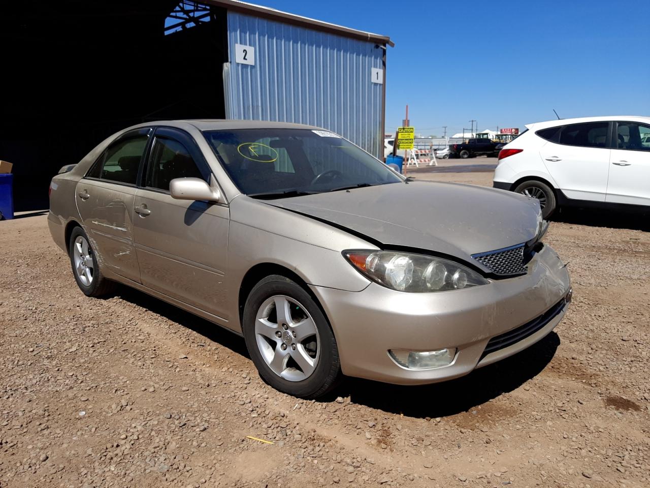 TOYOTA CAMRY LE 2005 with VIN 4T1BE32K85U082758 - Photo from auction