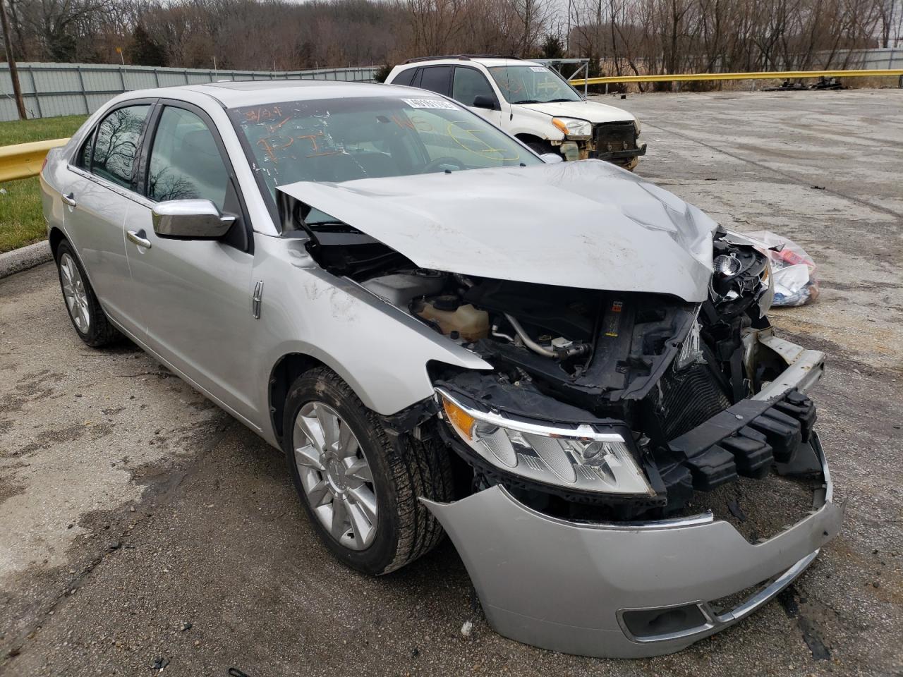 LINCOLN MKZ 2012 with VIN 3LNHL2JC3CR816358 - Photo from auction