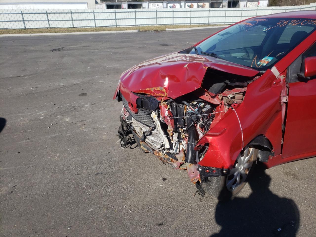 Photo 9 from auction – 2010 TOYOTA COROLLA BA with VIN 2T1BU4EE8AC258587
