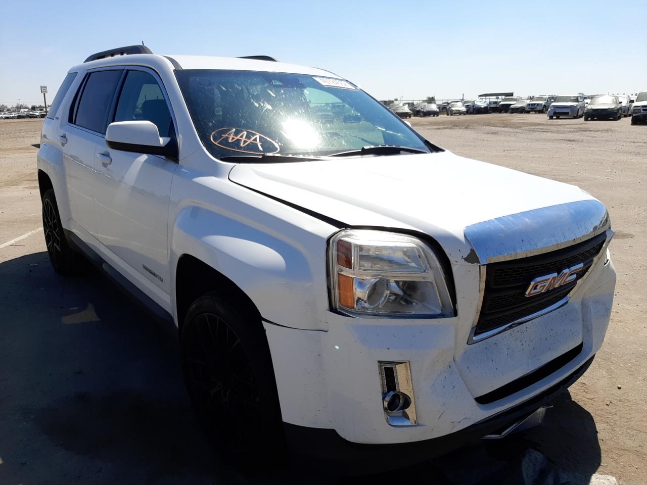 GMC TERRAIN SL 2014 with VIN 2GKFLRE38E6374092 - Photo from auction