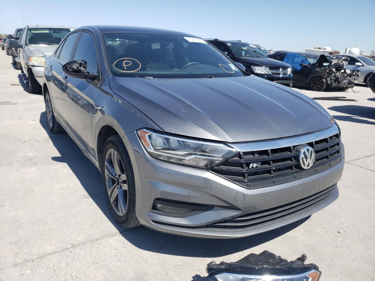 VOLKSWAGEN JETTA S 2019 with VIN 3VWCB7BU7KM258142 - Photo from auction