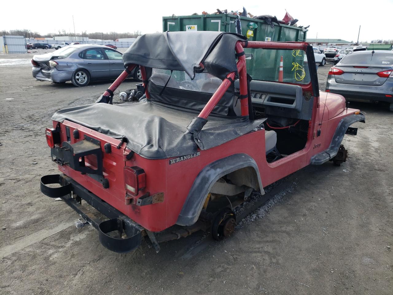 Photo 4 from auction – 1988 JEEP WRANGLER with VIN 2BCHV81J3JB512539