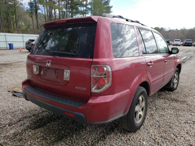 Photo 4 from auction – 2006 HONDA PILOT EX with VIN 2HKYF18606H518119