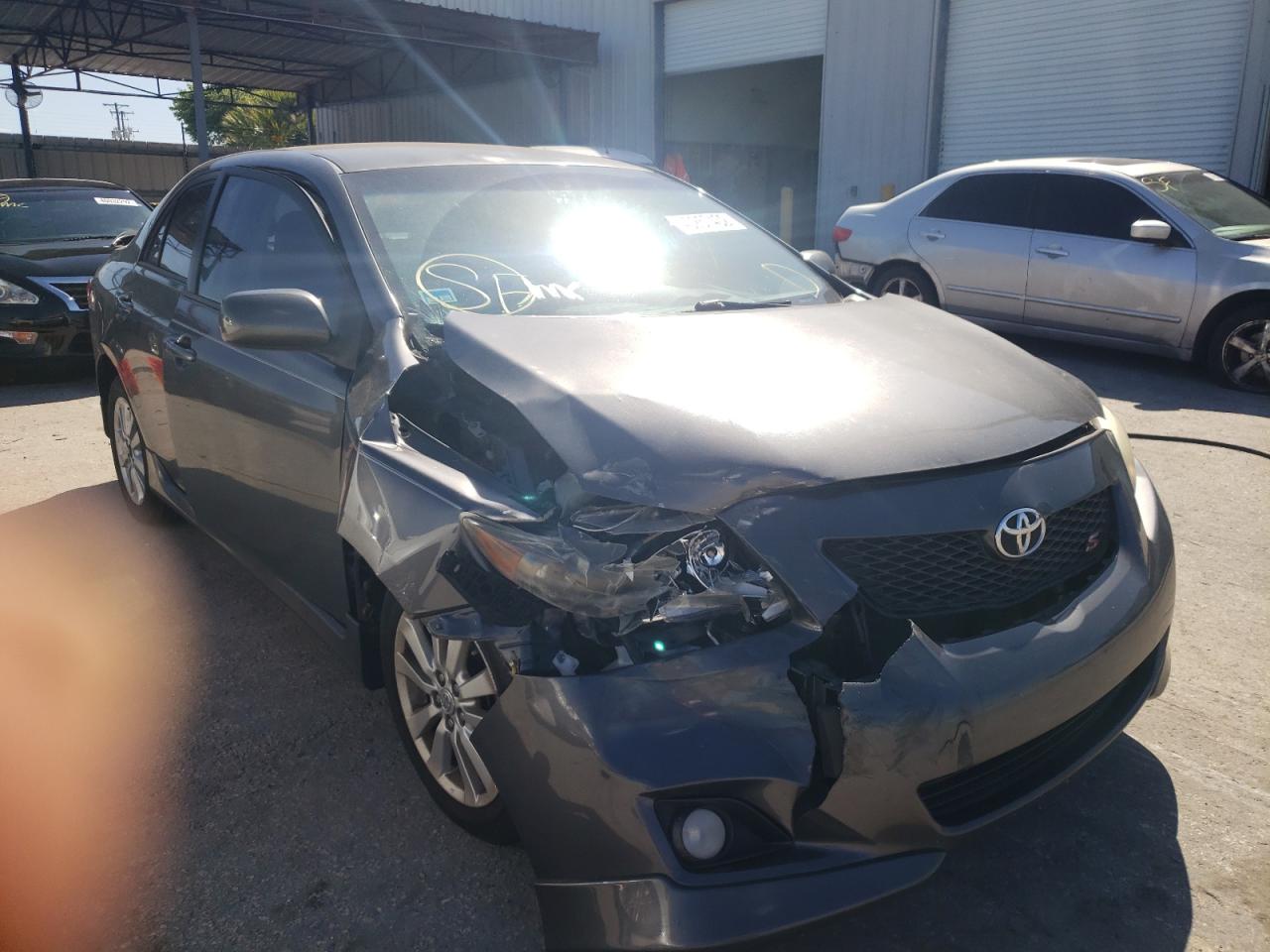 TOYOTA COROLLA BA 2010 with VIN 2T1BU4EE8AC441150 - Photo from auction