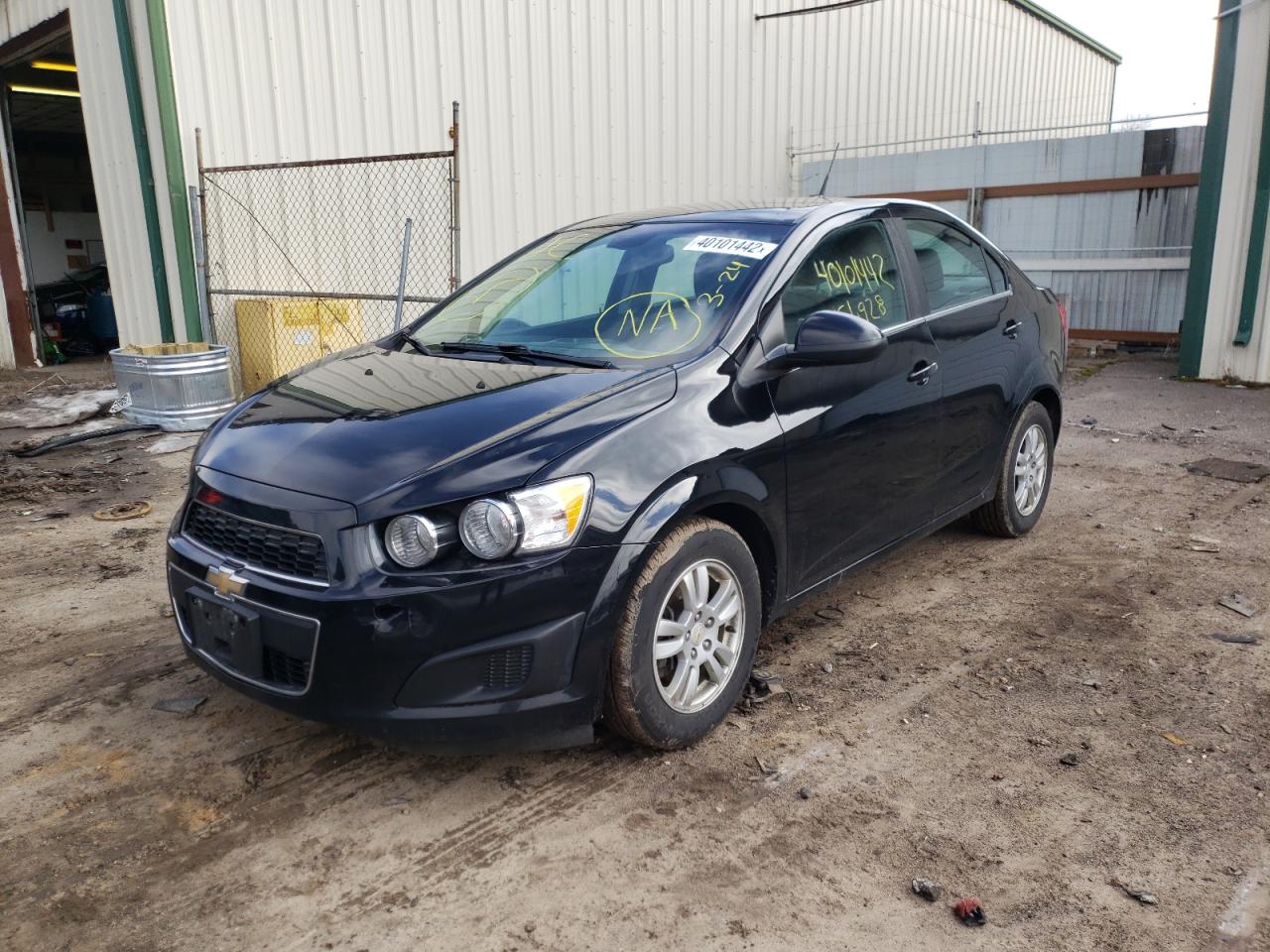 Photo 2 from auction – 2012 CHEVROLET SONIC LT with VIN 1G1JC5SH0C4180095