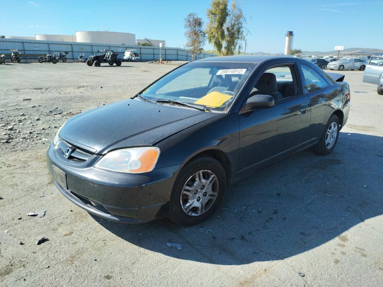 Photo 2 from auction – 2002 HONDA CIVIC LX with VIN 1HGEM22512L088512