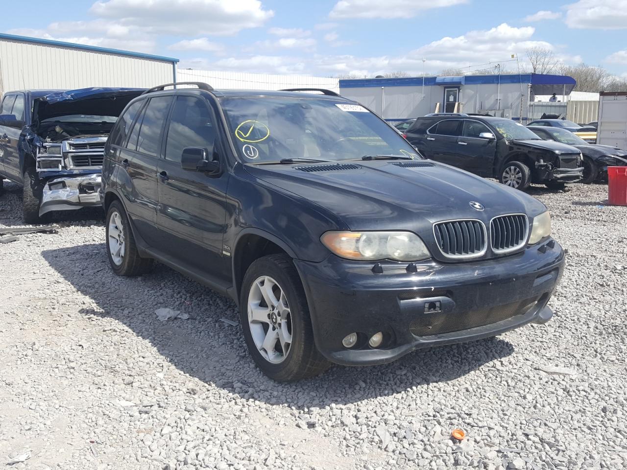 BMW X5 3.0I 2006 with VIN 5UXFA13556LY39121 - Photo from auction