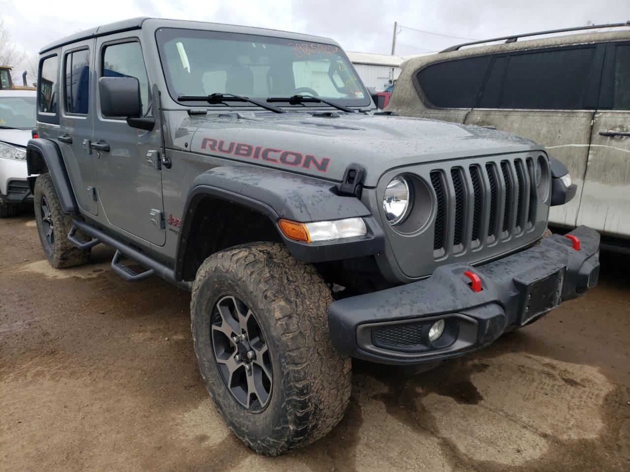 JEEP WRANGLER U 2018 with VIN 1C4HJXFG8JW215542 - Photo from auction