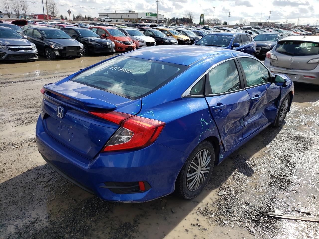 Photo 4 from auction – 2016 HONDA CIVIC EX with VIN 2HGFC2F76GH016020