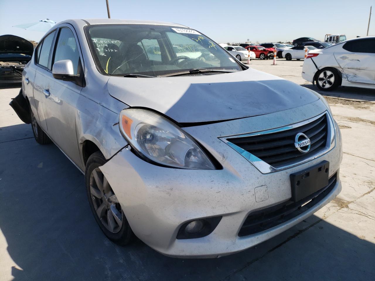 NISSAN VERSA S 2012 with VIN 3N1CN7AP4CL835371 - Photo from auction