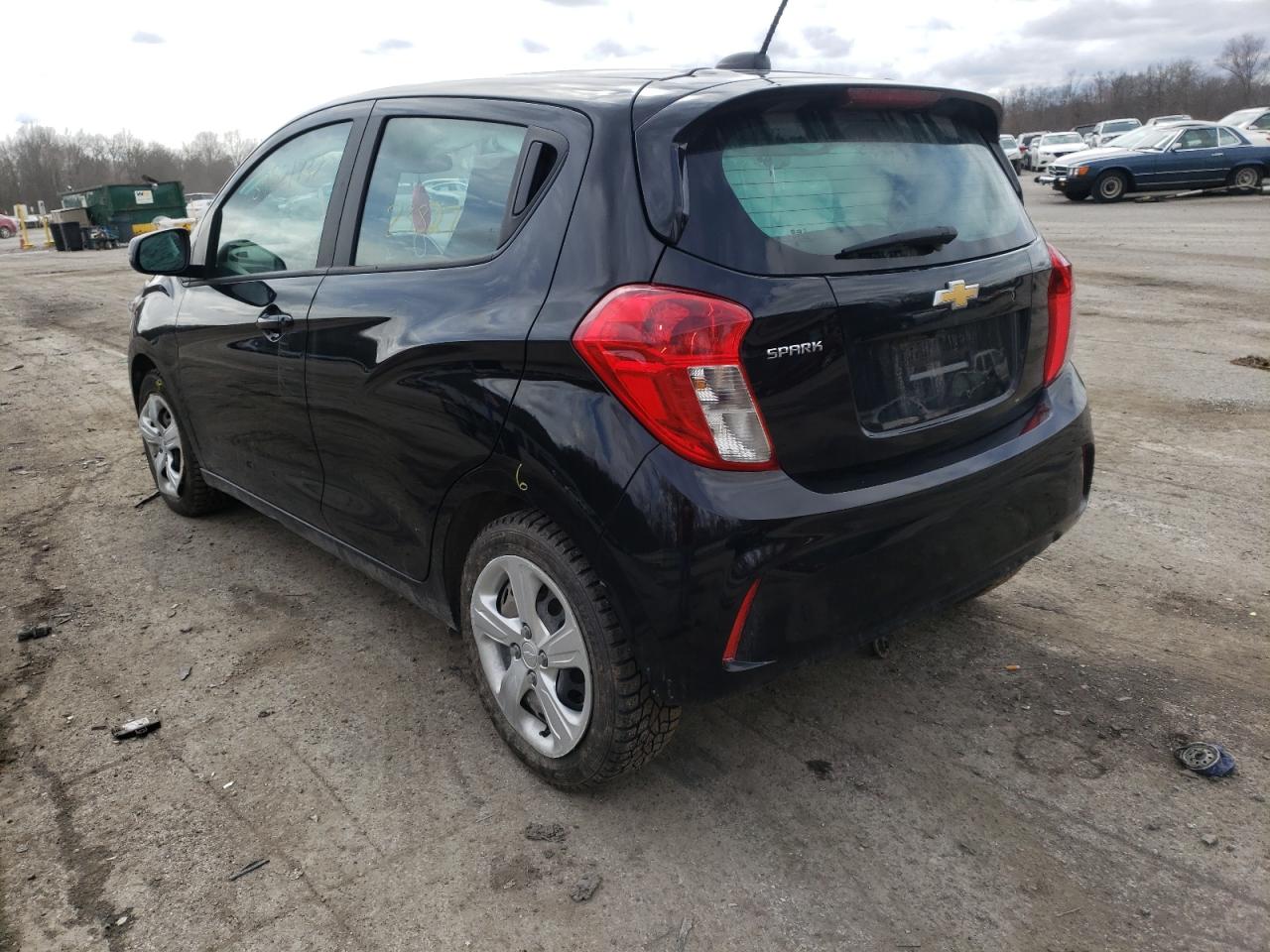 Photo 3 from auction – 2021 CHEVROLET SPARK LS with VIN KL8CB6SA8MC715329