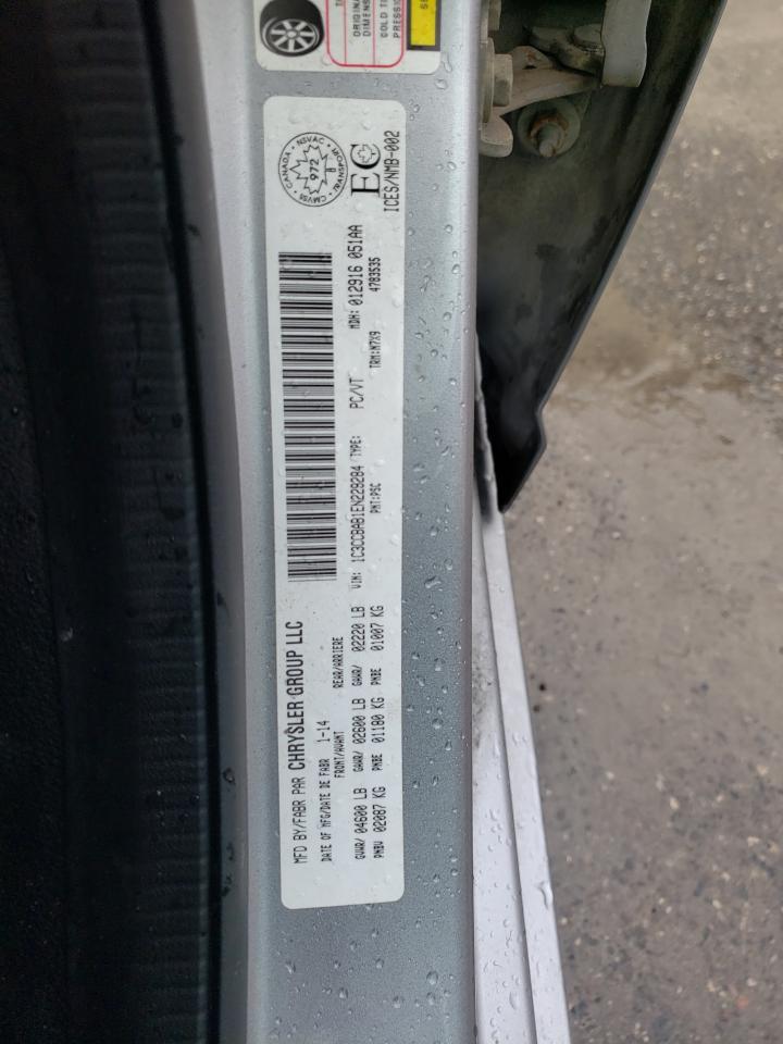 صورة رقم 10 من المزاد - 2014 CHRYSLER 200 LX مع VIN 1C3CCBAB1EN229284