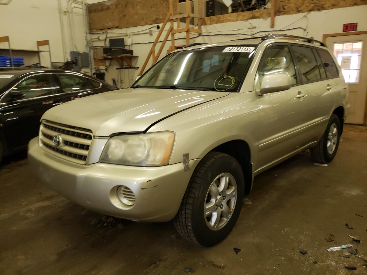 Photo 2 from auction – 2002 TOYOTA HIGHLANDER with VIN JTEHF21A320093180