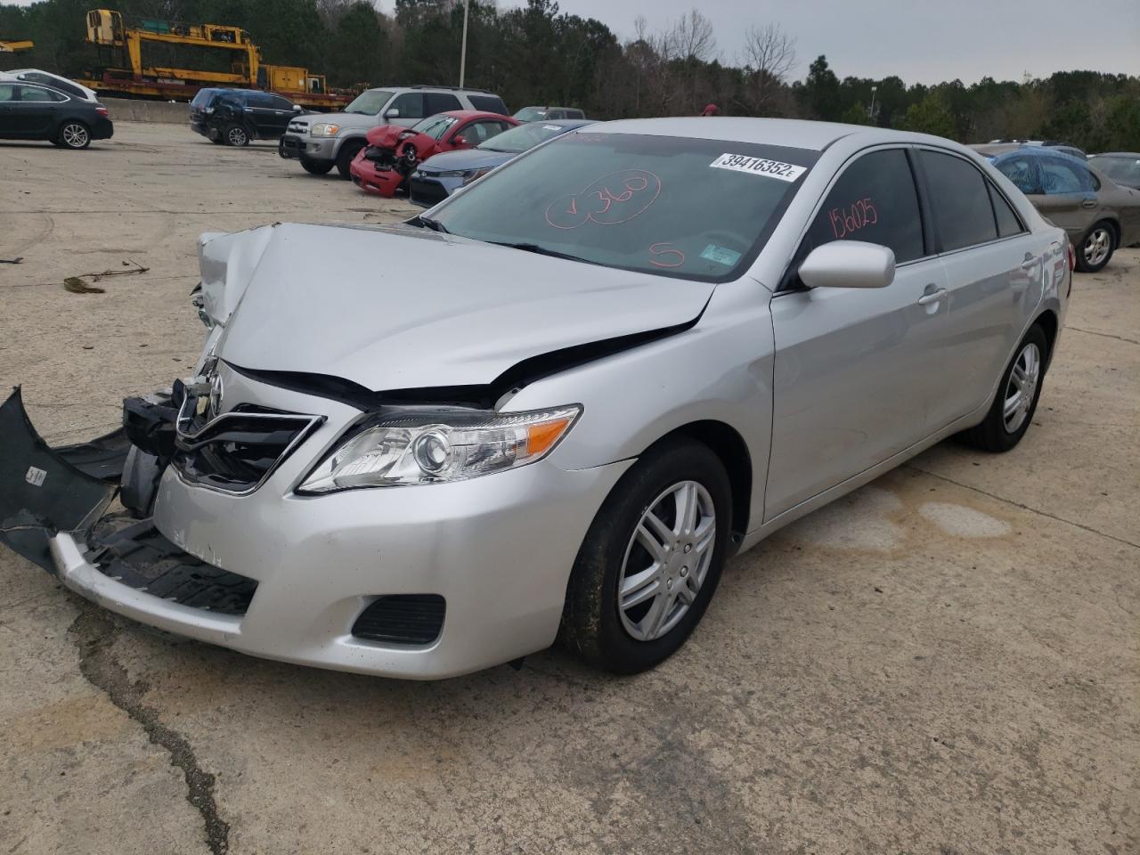 Photo 2 from auction – 2011 TOYOTA CAMRY BASE with VIN 4T4BF3EK8BR180084