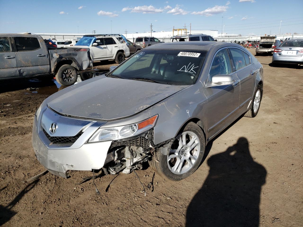 Photo 2 from auction – 2009 ACURA TL with VIN 19UUA86569A021704