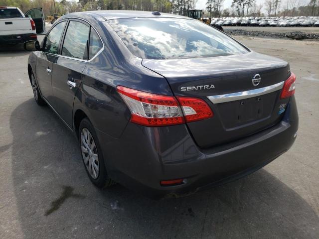 Photo 3 from auction – 2014 NISSAN SENTRA S with VIN 3N1AB7AP1EY232013