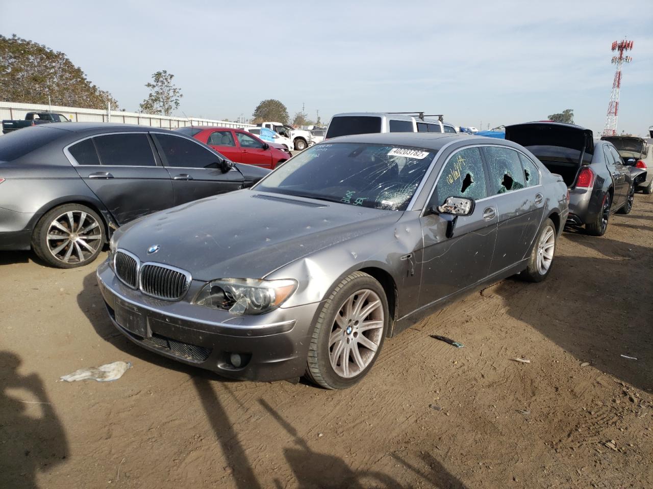 Photo 2 from auction – 2006 BMW 750 LI with VIN WBAHN83516DT63884