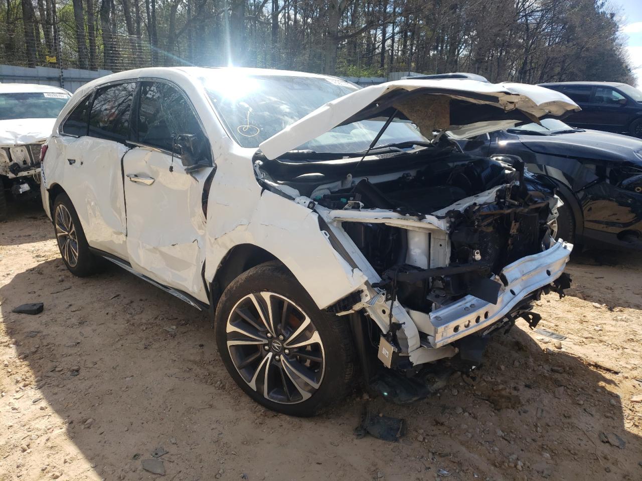 ACURA MDX TECHNO 2020 with VIN 5J8YD3H55LL008527 - Photo from auction