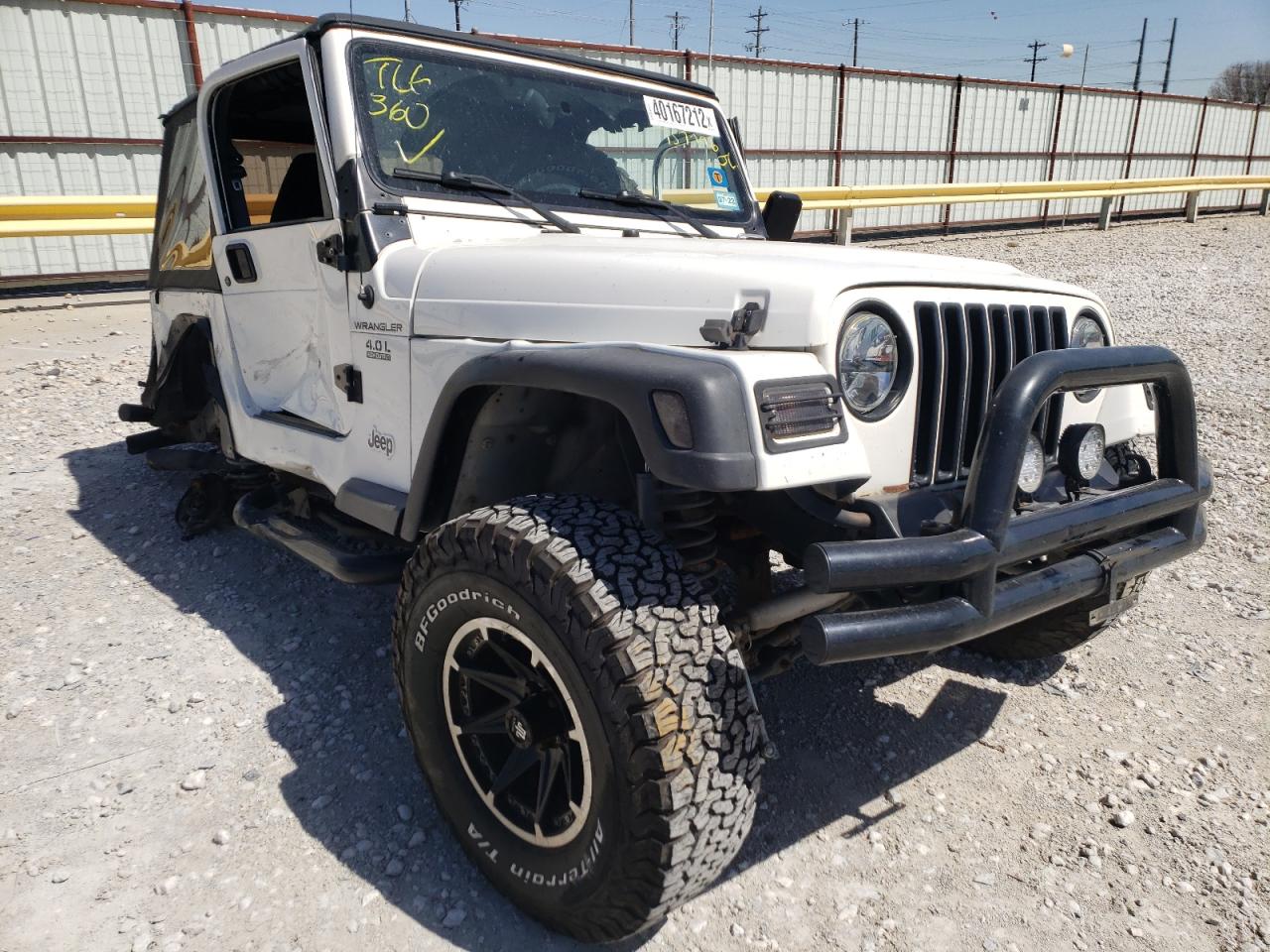 JEEP WRANGLER / 2002 con VIN 1J4FA49S42P757796 - Foto de la subasta