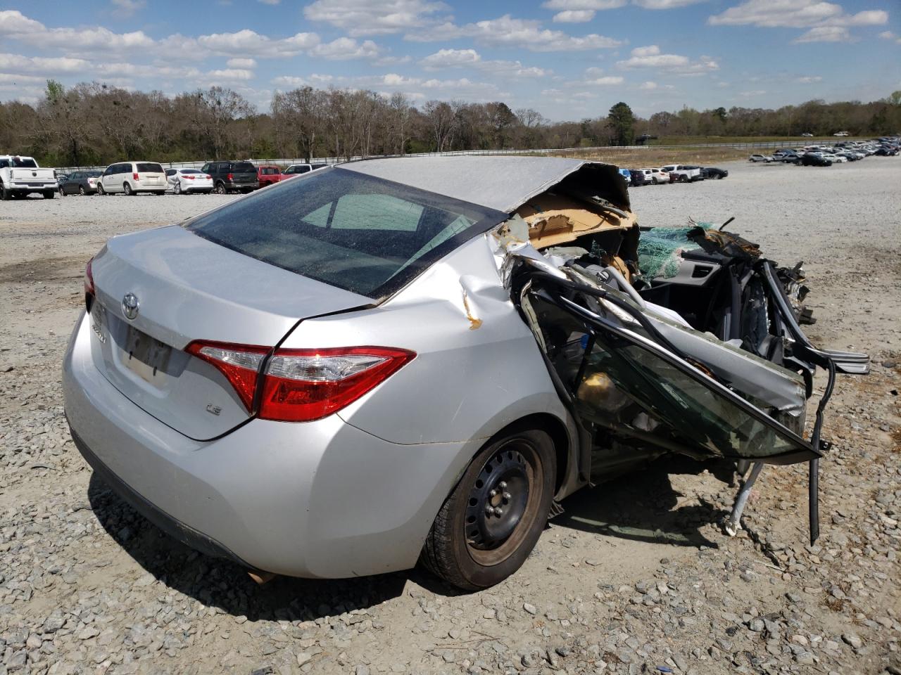 Photo 4 from auction – 2015 TOYOTA COROLLA L with VIN 2T1BURHE4FC310071