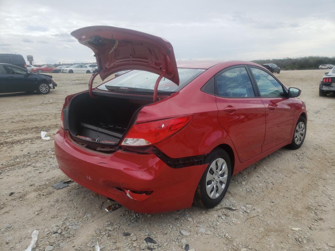 Photo 4 from auction – 2016 HYUNDAI ACCENT SE with VIN KMHCT4AE5GU157463