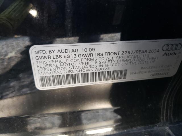 Photo 10 from auction – 2010 AUDI A6 PREMIUM with VIN WAUFGAFB0AN030220