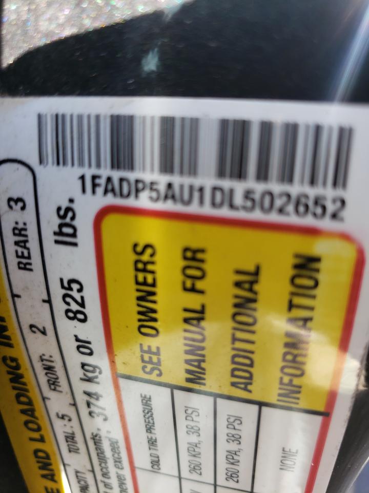 Photo 10 from auction – 2013 FORD C-MAX SE with VIN 1FADP5AU1DL502652