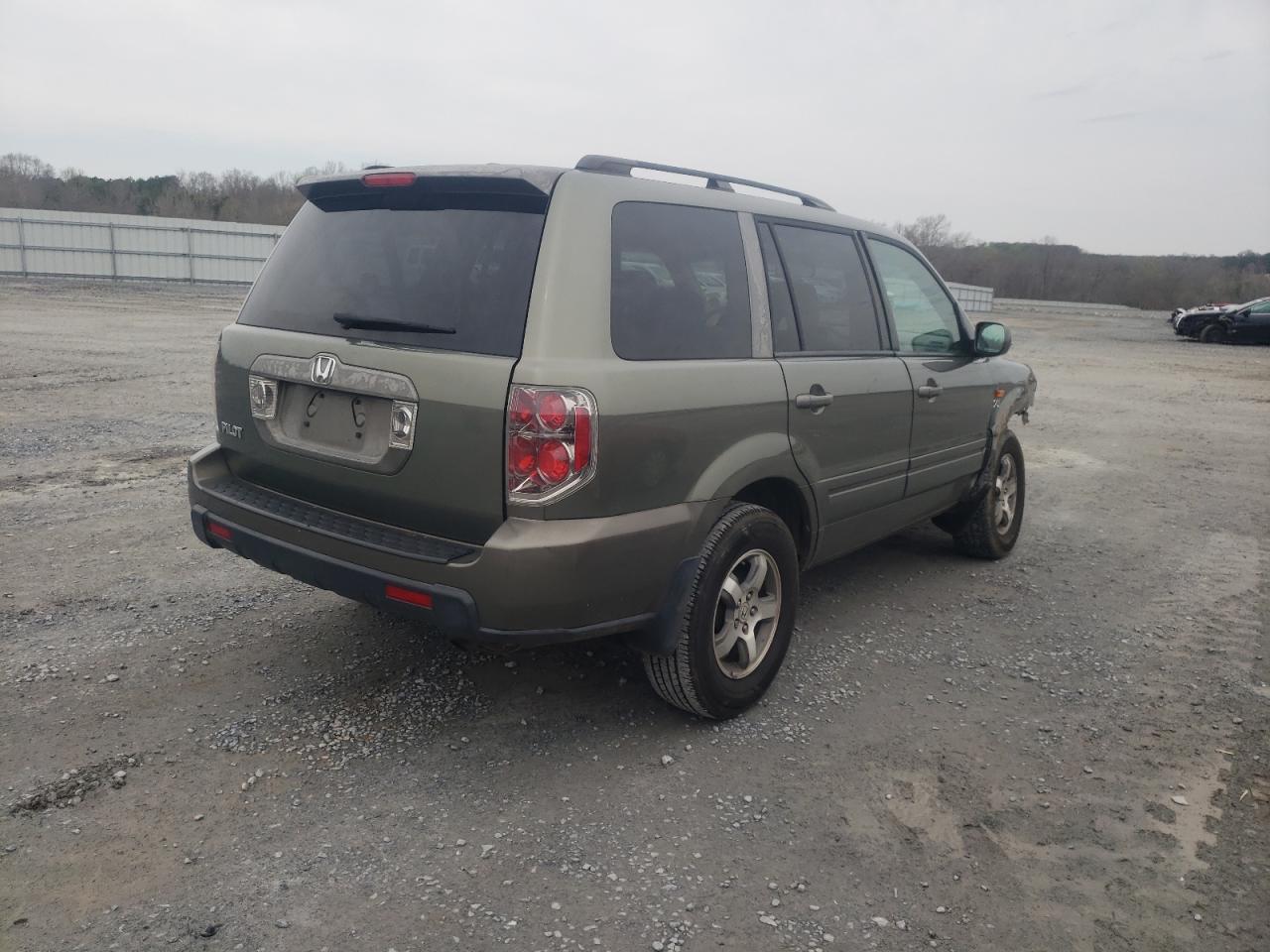 Photo 4 from auction – 2007 HONDA PILOT EXL with VIN 5FNYF28567B008564