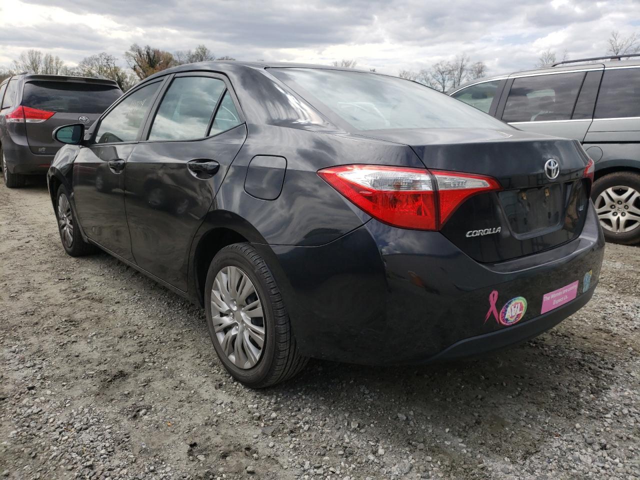 Photo 3 from auction – 2014 TOYOTA COROLLA L with VIN 2T1BURHE5EC170689