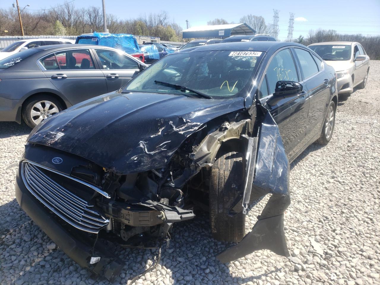 Photo 2 from auction – 2017 FORD FUSION SE with VIN 3FA6P0H73HR260496
