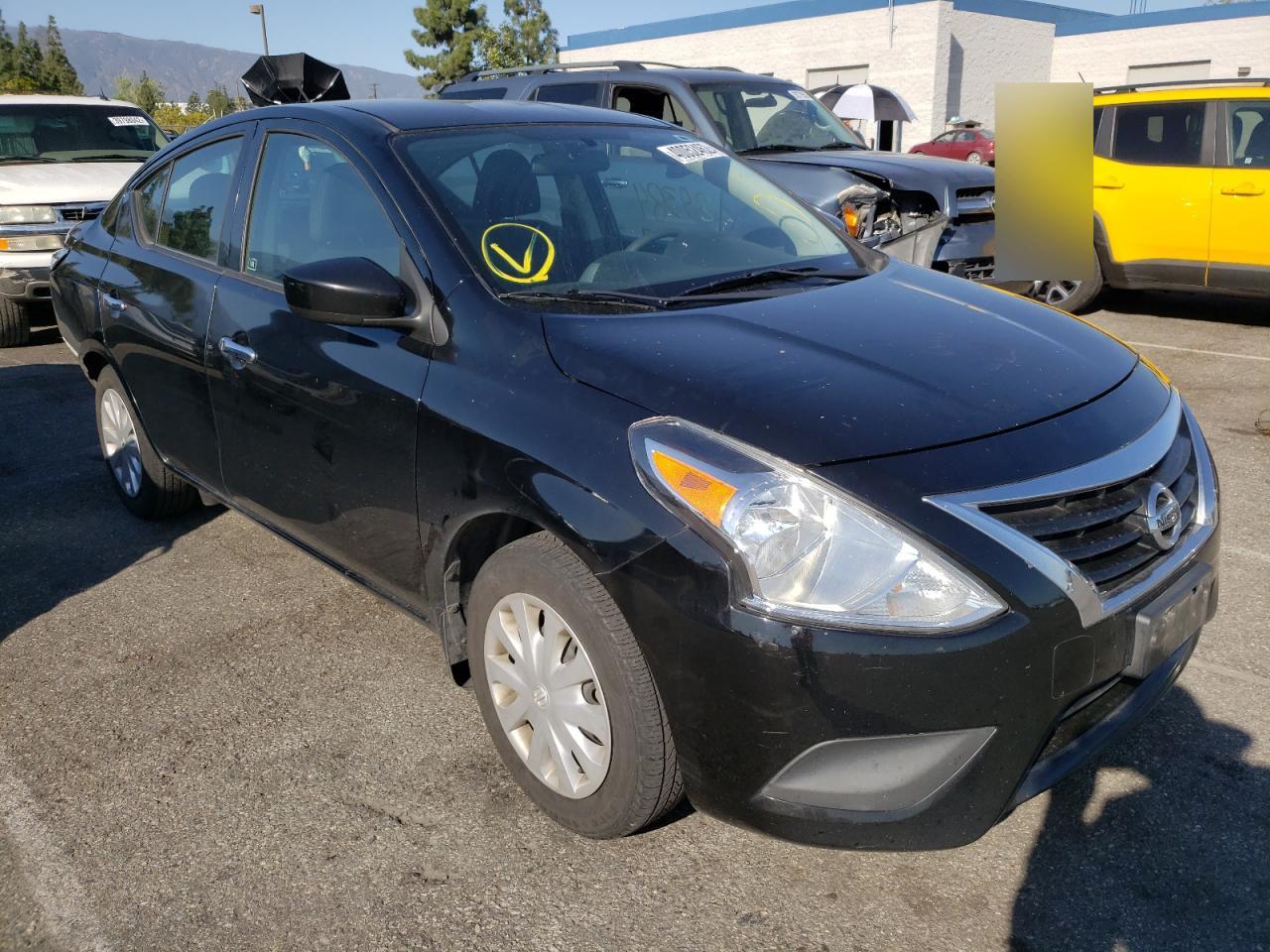 Photo 1 from auction – 2017 NISSAN VERSA S with VIN 3N1CN7APXHL809252