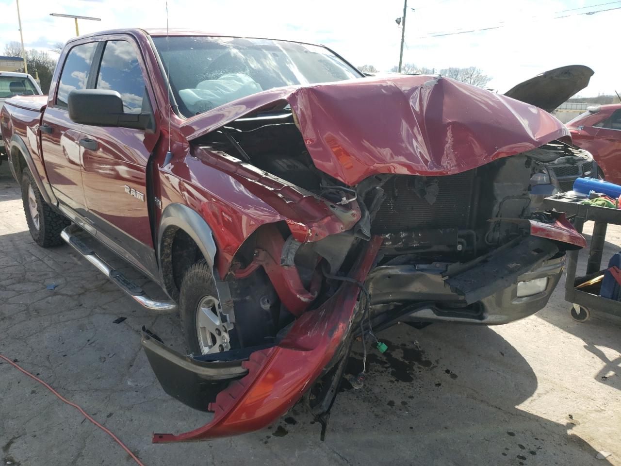 DODGE RAM 1500 2010 with VIN 1D7RV1CT5AS263360 - Photo from auction
