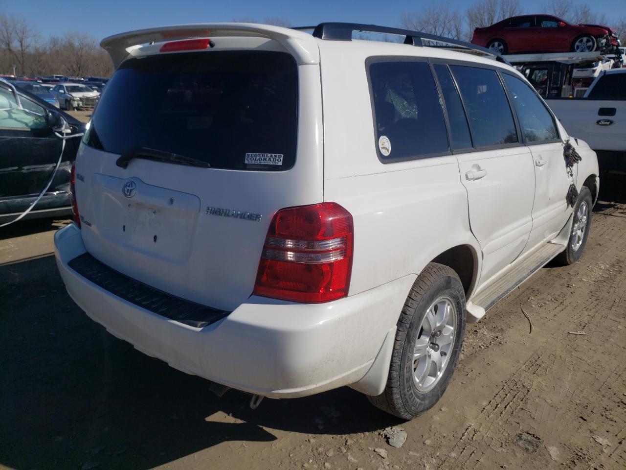 Photo 4 from auction – 2002 TOYOTA HIGHLANDER with VIN JTEHF21A820073233