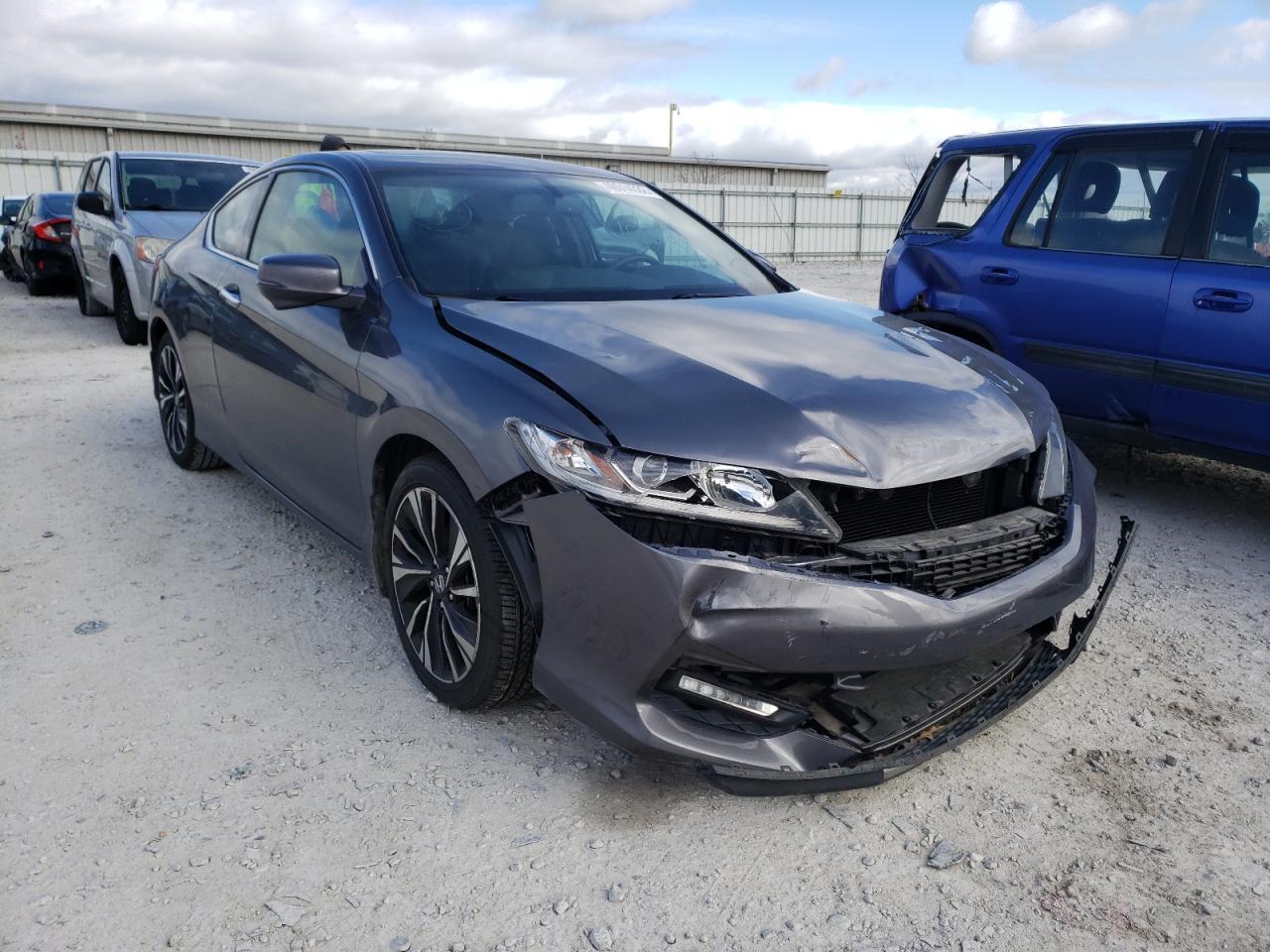 HONDA ACCORD EXL 2016 with VIN 1HGCT1B85GA010445 - Photo from auction