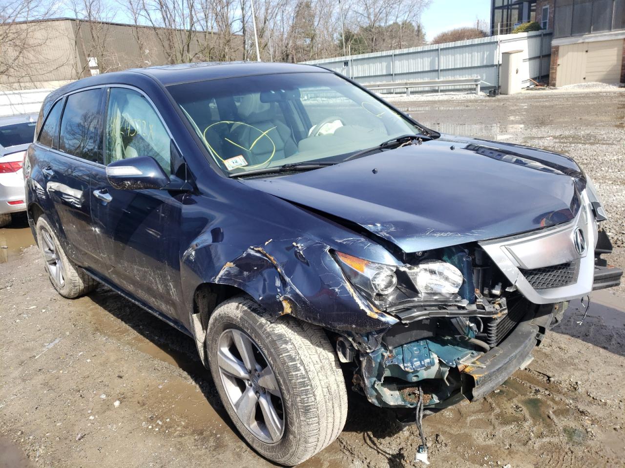 ACURA MDX TECHNO 2012 with VIN 2HNYD2H33CH542849 - Photo from auction