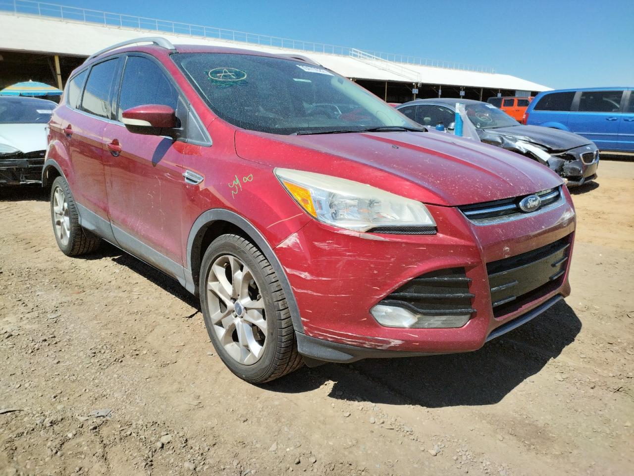 Photo 1 from auction – 2014 FORD ESCAPE TIT with VIN 1FMCU0J92EUA84901
