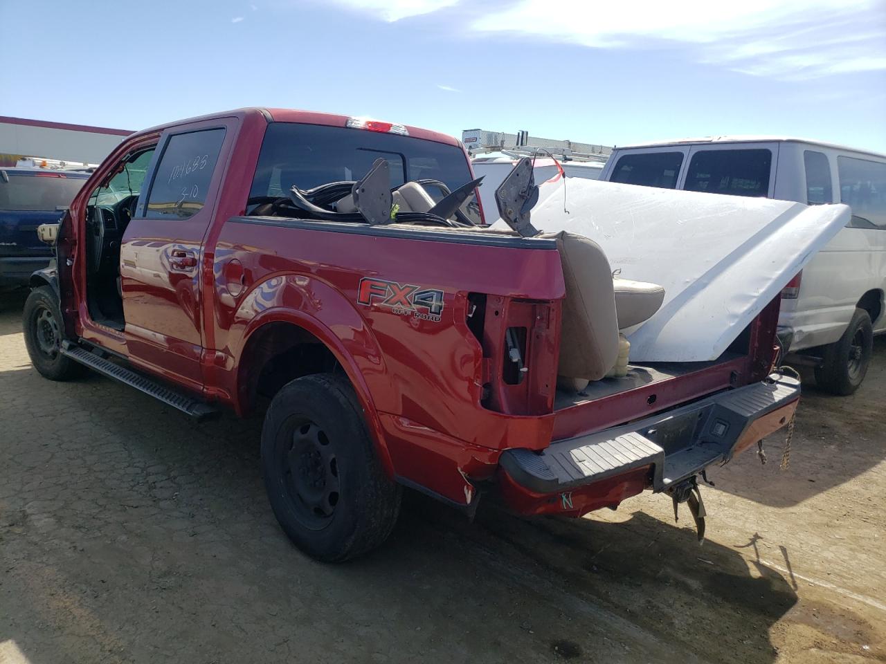 Photo 3 from auction – 2018 FORD F150 SUPER with VIN 1FTEW1E5XJKC96570