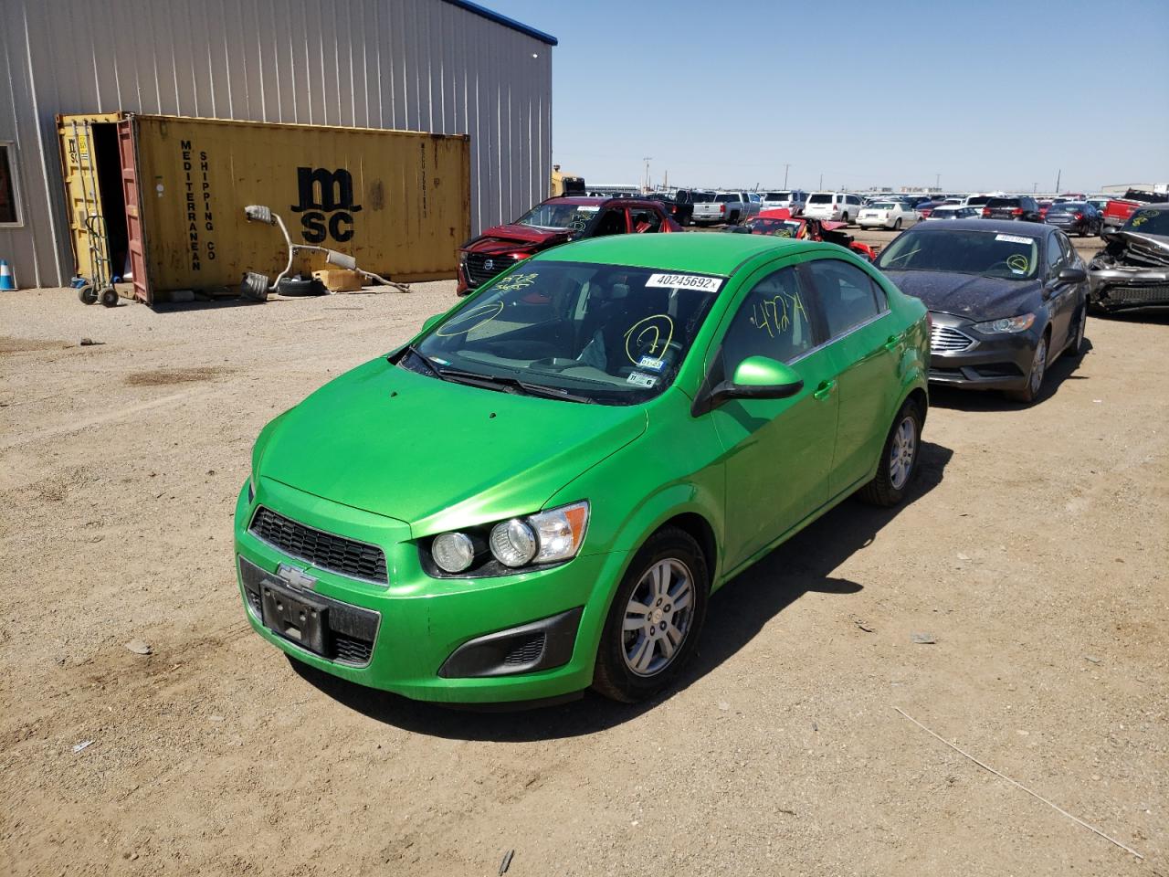 Photo 2 from auction – 2015 CHEVROLET SONIC LT with VIN 1G1JC5SH4F4142468