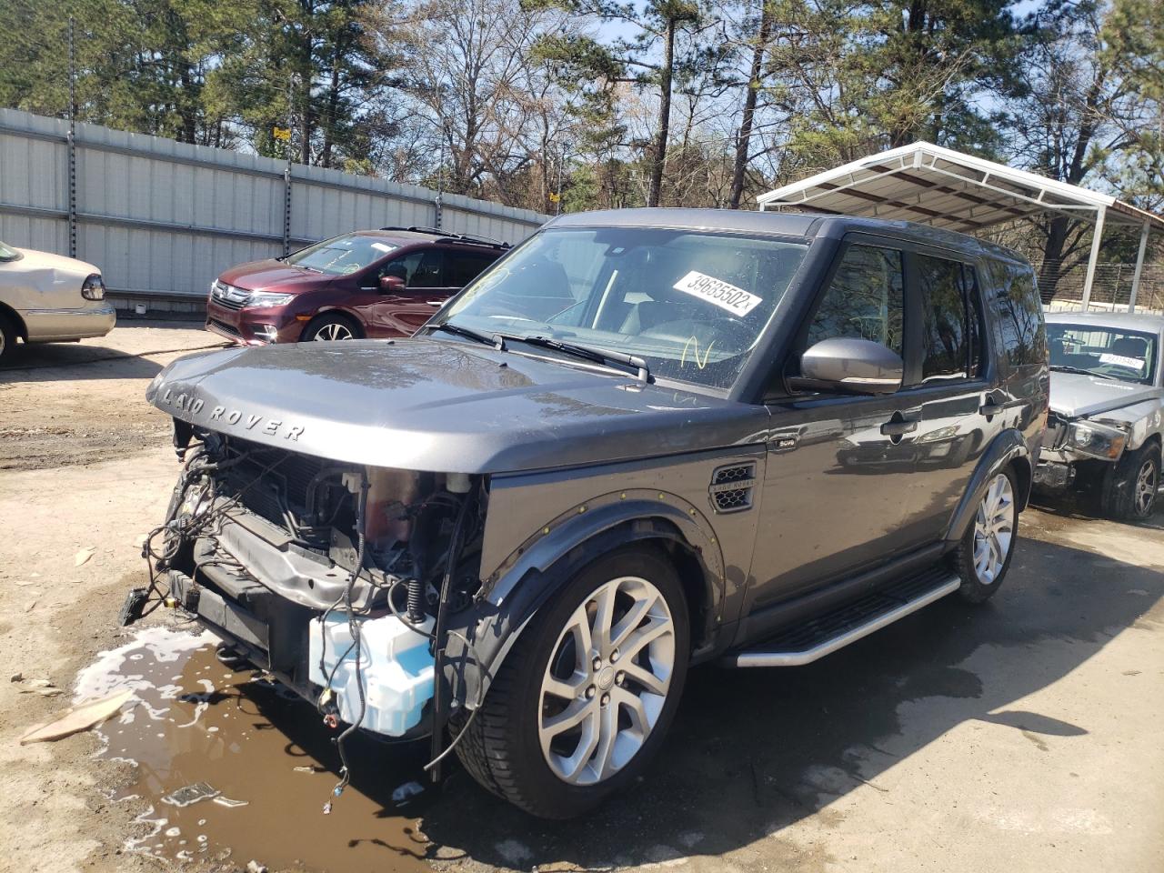 Photo 2 from auction – 2016 LAND ROVER LR4 HSE with VIN SALAG2V64GA837694