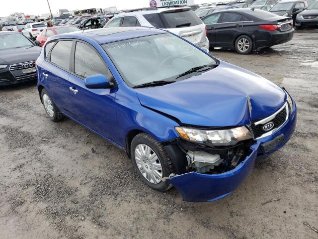 KIA FORTE EX 2012 with VIN KNAFU5A29C5614772 - Photo from auction